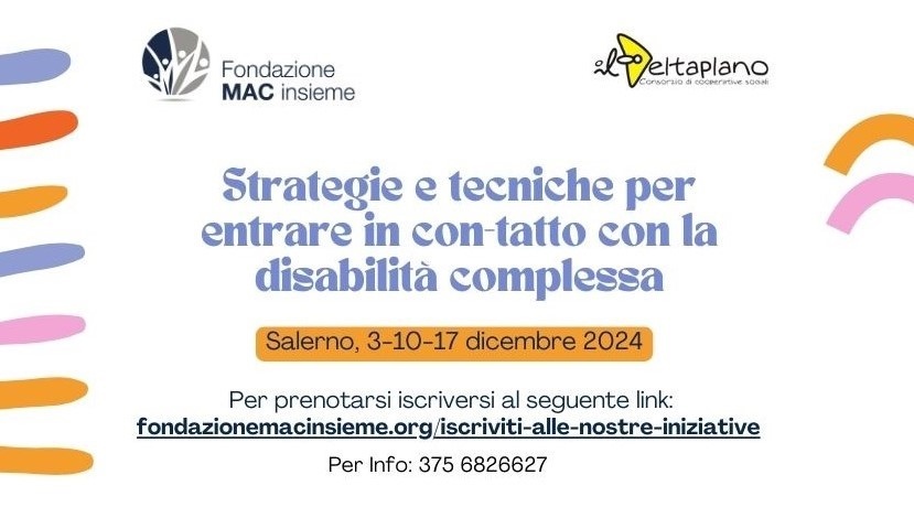 parte della locandina corso