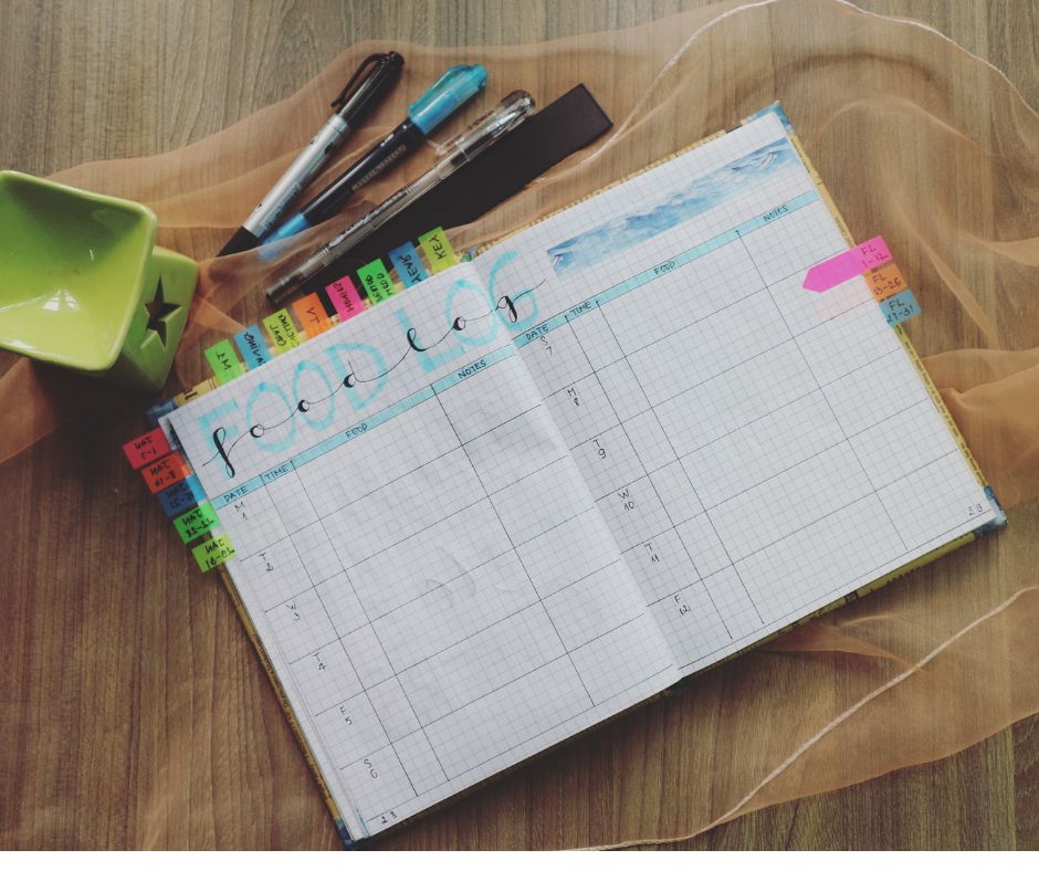 agenda sulla scrivania per la pianificazione